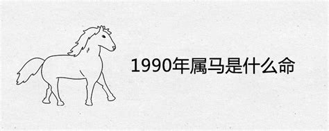 1990是什么马 黑色的五行